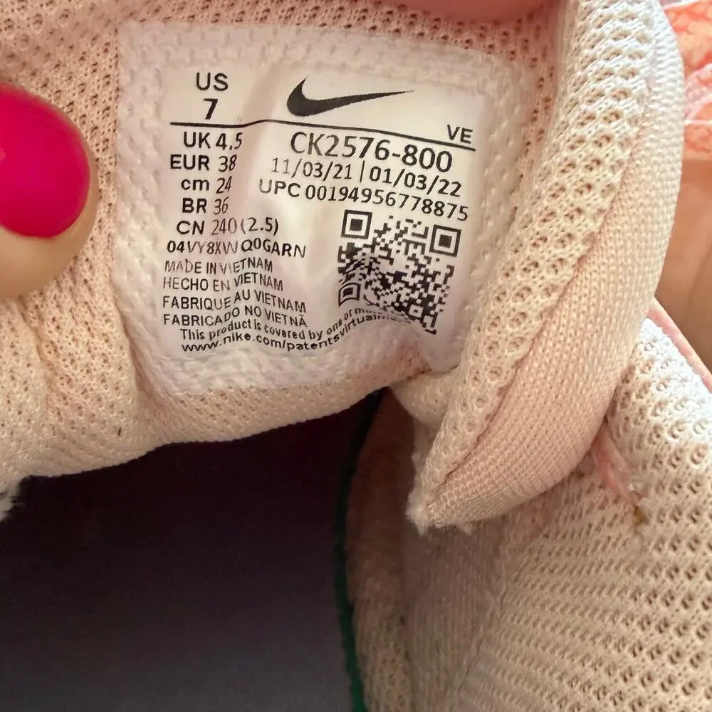 Nike Women's Renew In-Season TR 10 training/running shoes Arctic Orange sz 7